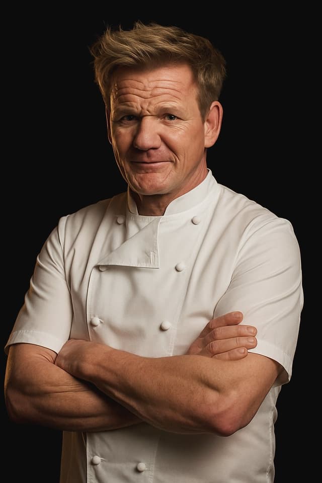 Gordon Ramsay personality artwork